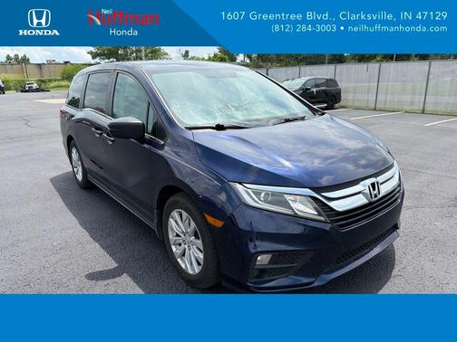 Obsidian Blue Pearl 2019 Honda Odyssey LX