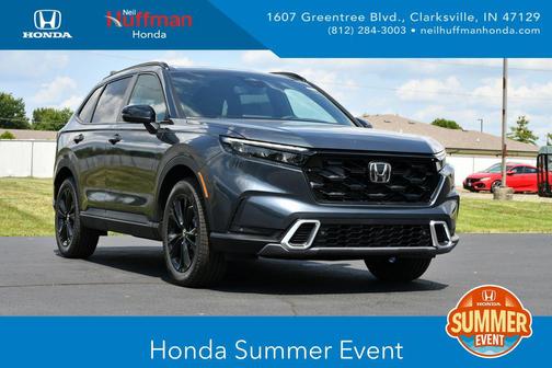 Meteorite Gray Metallic 2026 Honda CR-V Hybrid Sport Touring AWD