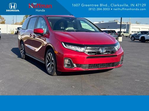 Radiant Red Metallic II 2027 Honda Odyssey EX-L