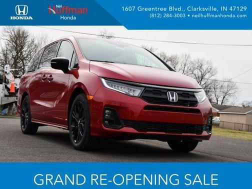 Radiant Red Metallic II 2026 Honda Odyssey Sport-L
