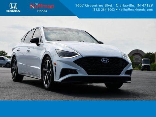 Quartz White 2021 Hyundai SONATA SEL Plus