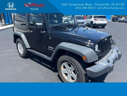 Black Clearcoat 2015 Jeep Wrangler Sport