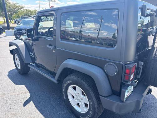 Black Clearcoat 2015 Jeep Wrangler Sport