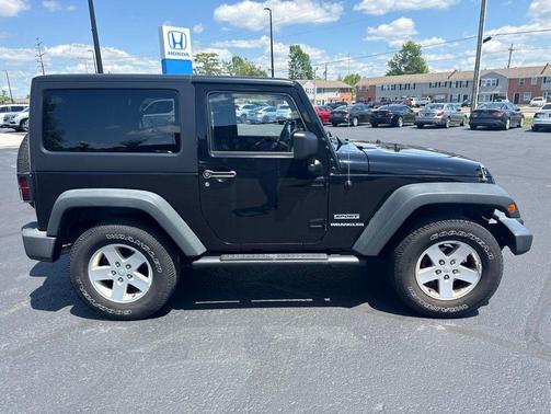Black Clearcoat 2015 Jeep Wrangler Sport