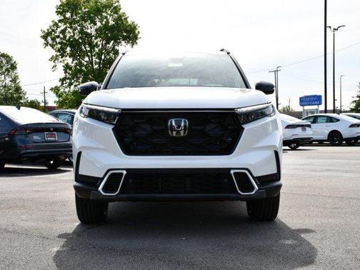 Platinum White Pearl 2026 Honda CR-V Hybrid Sport Touring AWD