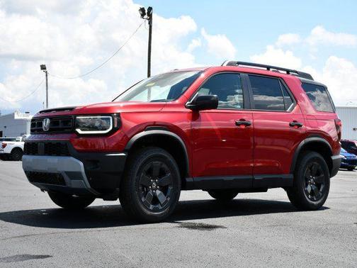 Radiant Red Metallic II 2026 Honda Passport AWD RTL Towing