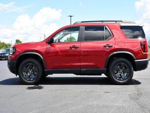 Radiant Red Metallic II 2026 Honda Passport AWD RTL Towing