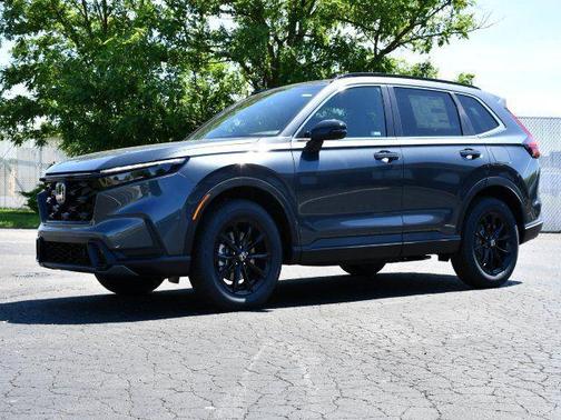 Meteorite Gray Metallic 2025 Honda CR-V Hybrid Sport AWD