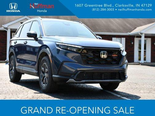 Canyon River Blue Metallic 2026 Honda CR-V Hybrid TrailSport AWD