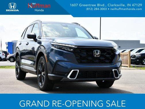 Canyon River Blue Metallic 2026 Honda CR-V Hybrid Sport Touring AWD