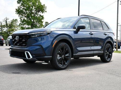 Canyon River Blue Metallic 2026 Honda CR-V Hybrid Sport Touring AWD