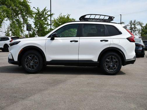 Platinum White Pearl 2026 Honda CR-V Hybrid TrailSport AWD