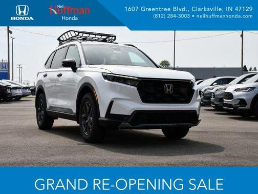 Platinum White Pearl 2026 Honda CR-V Hybrid TrailSport AWD