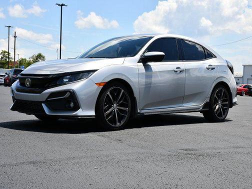 Gray 2021 Honda Civic Sport