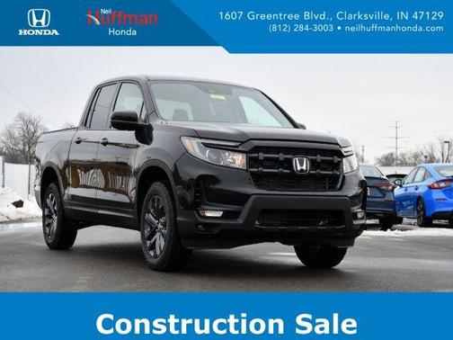 Crystal Black Pearl 2026 Honda Ridgeline Sport