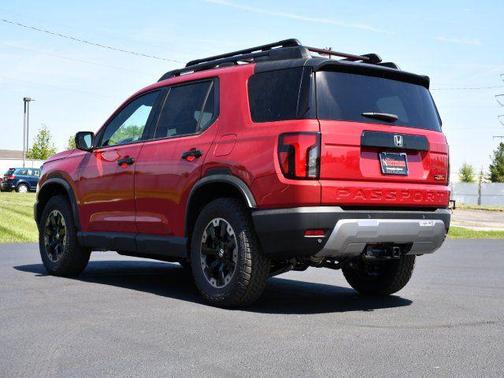 Radiant Red Metallic II 2026 Honda Passport AWD TrailSport Elite