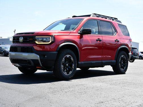 Radiant Red Metallic II 2026 Honda Passport AWD TrailSport Elite