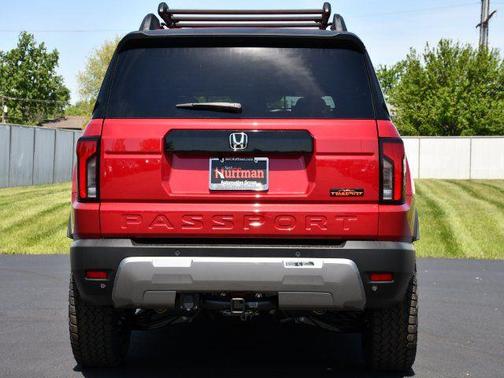 Radiant Red Metallic II 2026 Honda Passport AWD TrailSport Elite