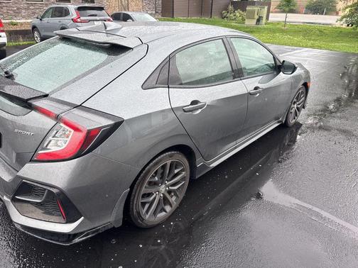 Lunar Silver Metallic 2021 Honda Civic Sport