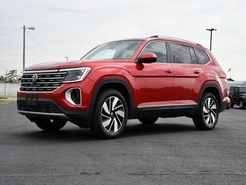 Aurora Red Metallic 2024 Volkswagen Atlas 2.0T SEL