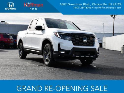 Platinum White Pearl 2026 Honda Ridgeline TrailSport