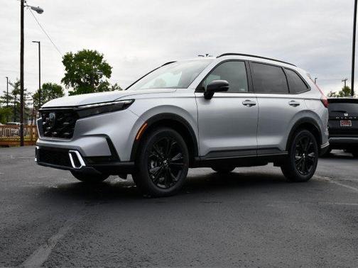 Solar Silver Metallic 2026 Honda CR-V Hybrid Sport Touring AWD