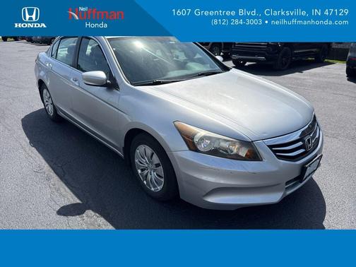 Alabaster Silver Metallic 2012 Honda Accord 2.4 LX