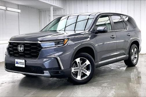 Modern Steel Metallic 2025 Honda Pilot
