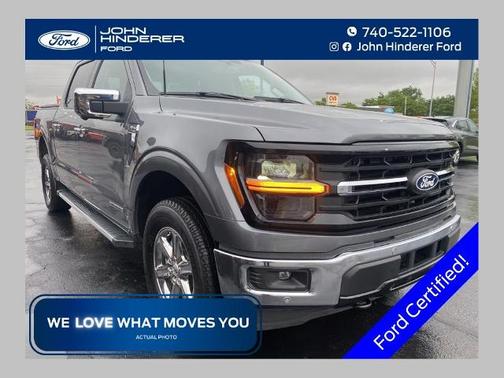 CARBONIZED GRAY METALLIC 2024 Ford F-150 XLT Truck