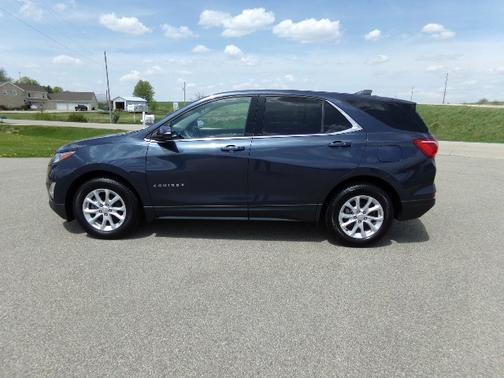 Blue 2019 Chevrolet Equinox LT