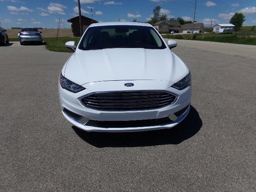 White 2019 Ford Fusion S