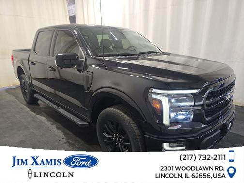 Agate Black Metallic 2024 Ford F-150 Lariat