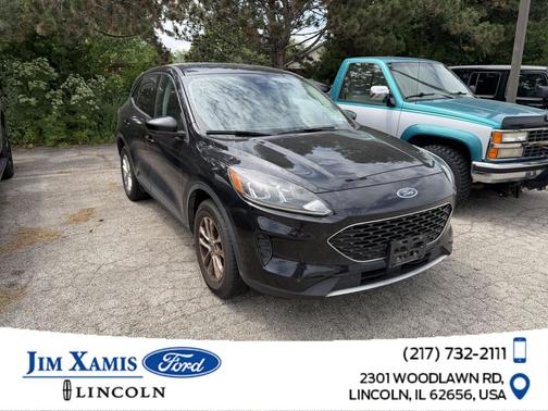 Agate Black Metallic 2021 Ford Escape SE