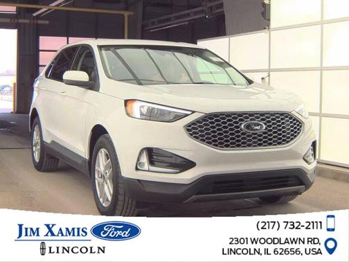 Oxford White 2024 Ford Edge SEL