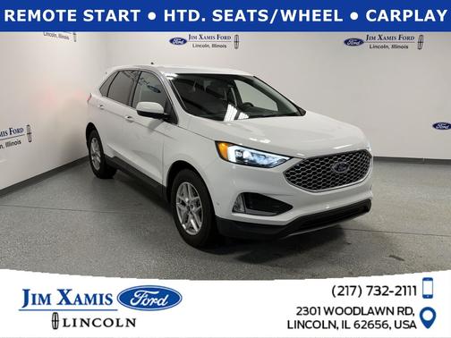 Oxford White 2024 Ford Edge SEL