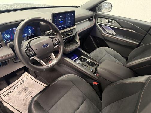 Carbonized Gray Metallic 2025 Ford Explorer ST