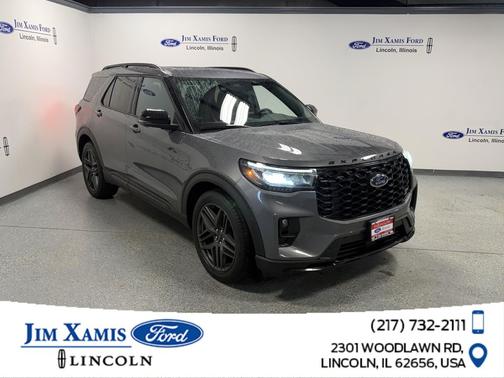 Carbonized Gray Metallic 2025 Ford Explorer ST