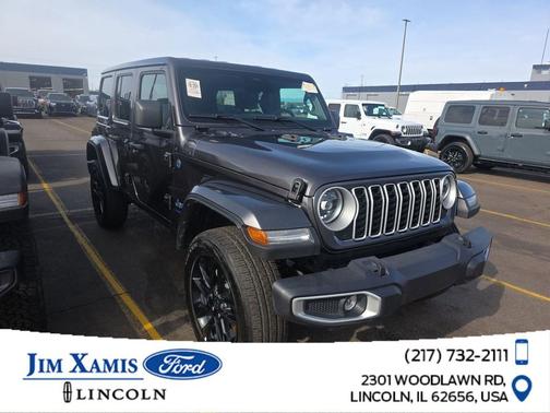 Granite Crystal Metallic Clearcoat 2025 Jeep Wrangler 4xe Sahara