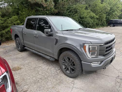 Gray 2021 Ford F-150 Lariat