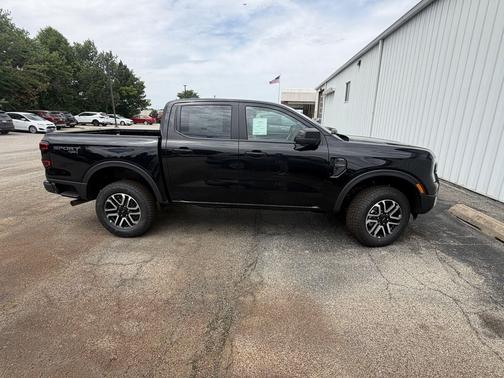 Shadow Black 2026 Ford Ranger LARIAT