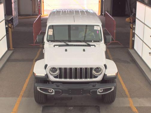 Bright White Clearcoat 2025 Jeep Wrangler 4xe Sahara
