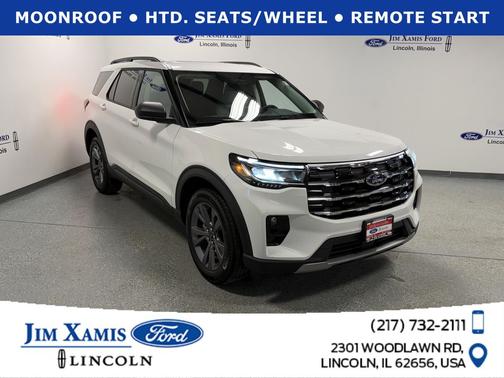 White 2026 Ford Explorer