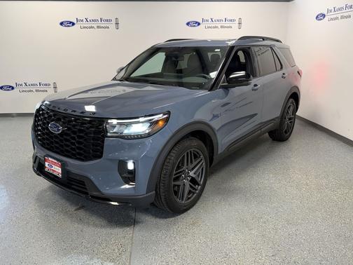 Vapor Blue Metallic 2025 Ford Explorer ST-Line