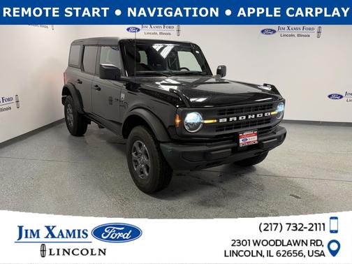 Shadow Black 2025 Ford Bronco Big Bend