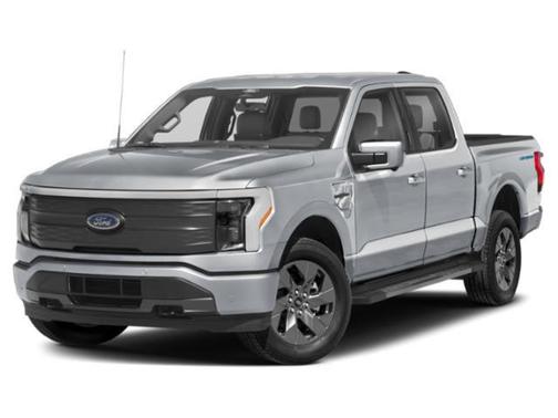 Agate Black Metallic 2025 Ford F-150 Lightning LARIAT