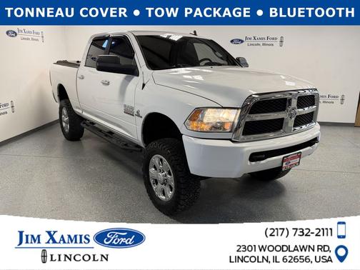 Bright White Clearcoat 2016 RAM 2500 SLT
