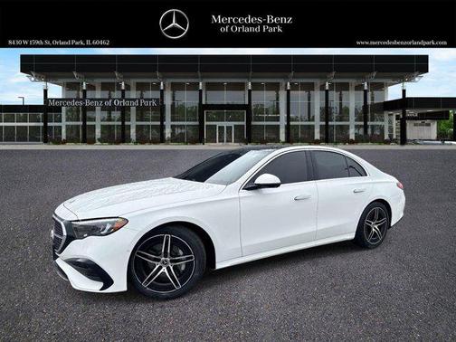 Polar White 2024 Mercedes-Benz E-Class 4MATIC