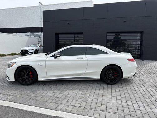designo Diamond White Metallic 2016 Mercedes-Benz AMG S 63 4MATIC