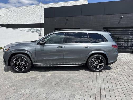 Gray 2026 Mercedes-Benz GLS 450 4MATIC