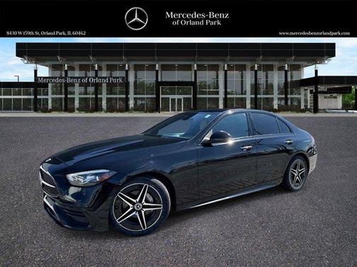 Black 2023 Mercedes-Benz C-Class C 300 4MATIC
